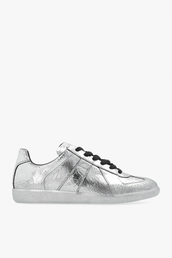 Silver maison hotsell margiela sneakers